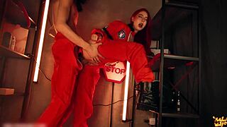 lethal company femdom rimming and tittyfuck with mollyredwolf