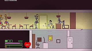 Futanari monster dominates in captivity game