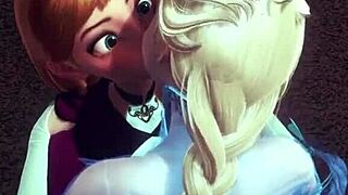 futa elsa and anna in frozen parody story