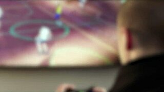 Seducing sexy reluctant stepmom Luci Power in bedroom with blowjob, creampie, and doggystyle roleplay.