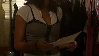 red dressed slutty mom licks ass then takes anal fucking