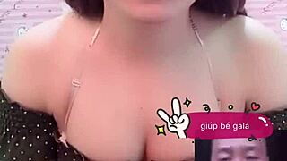 Red Panty Tease Under Skirt