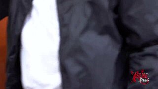 two guys help peruvian redhead pay her debt