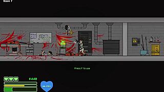 Futanari monster dominates in captivity game