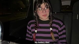 Uber driver and neighbor share hot threesome scenes with Harry Potter fantasies