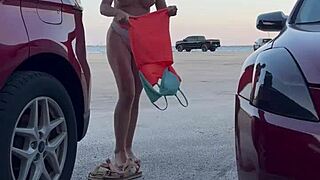 Compilation Of My Dressing Up At The Car