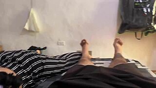 Beautiful college girl sucks me whole and swallows my cum