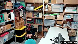 Christy love bend over for a doggystyle pussy fuck in the shop