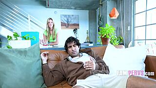 Petite Blonde Teen 18+ Takes A Study Break On Her Step Brothers COCK - Zane Walker Addison Vodka