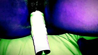 Out of this world orgasm on dildo!