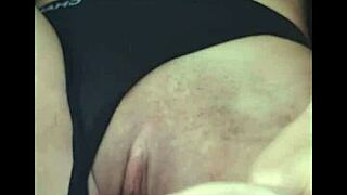 while boyfriend drives, i tease him subtly with my toy and cum on seat
