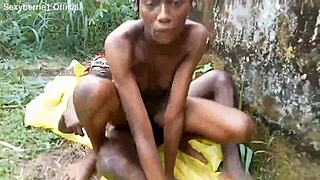 Ebony petite ass got fucked by areaboy, she said.
