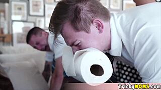 Spanking lesson and stepmom swap with beautiful meaty milfs.