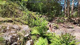 huntin' for young mom on beach, she gets totally surprised by exhibitionist fun 😏