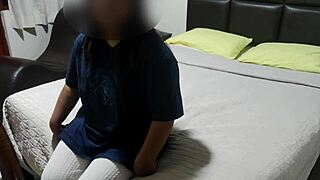 shy latina student karen shows off in casting interview with creampie and moaning