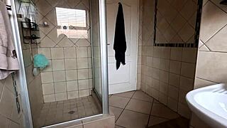 Blumpkin whore sucks and jerks off cock face spitting and slapping cum facial