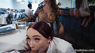 Big tit horny sluts share huge dick and suck it in threesome - scarlett rose dakota quinn peter green