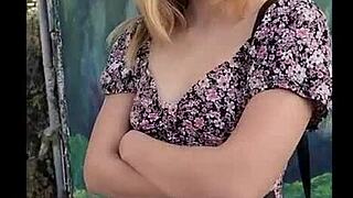 Intense BDSM Photoshoot With Beautiful 18-Year-Old Stranger Alice Marin