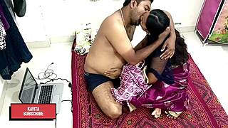 INDIAN DESI KAVITA FUCKS BROTHER IN LAW'S SON LIKE REAL WHORE, NEEDS SMALL DICK FOR BLOWJOB AND WILD FUCK, REAL AMATEUR INDIAN COUPLE PASSIONATE ABOUT SEX