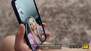 Cuck4k features my tight pussy resisting the hot jerk