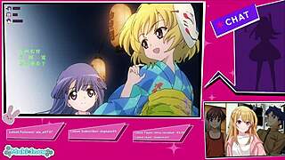 Reacci�n a bukake de hombres extremadamente cachondos - kira 1