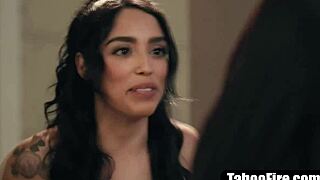 Young Girl Woken Up & Fucked By Friends Stepbrother