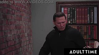 Teen Heather Honey Gangbanged in Library