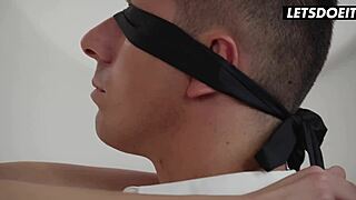 latvian chick simon kitty licked and fucked by stepbro romantically