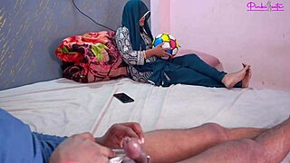 Indian bhabhi's step sister sucks dick like a pro and swallows cum after flash