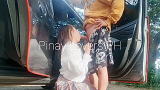 Pinay student fucks in public scandal