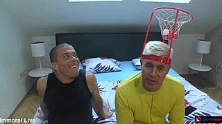 massive cock stepson threesome!