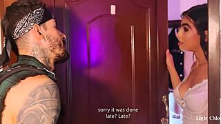 Friend Offers Herself To Plumber For Payment!