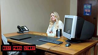 principal fucking step mom in patent teacher meeting