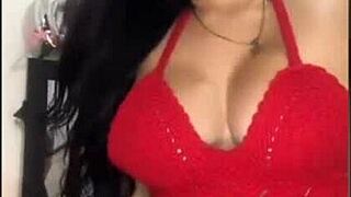Latina dancing for you in a homemade video.