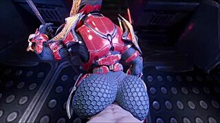 i got dominated by a female sangheili who fucked me hard with her monster cock