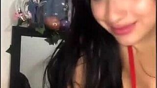 Latina dancing for you in a homemade video.