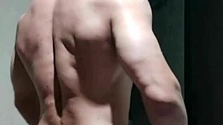 Strong Muscular Well-Endowed Man Invites You to Subscribe to His Channel