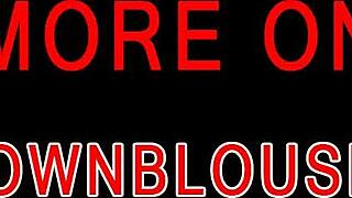 Look at that cleavage teasing me so much, I can't resist watching from afar.