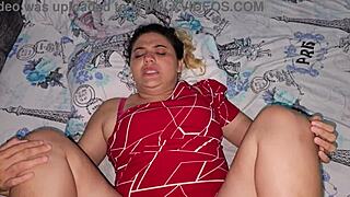 Blonde whore begs to fuck before sleep