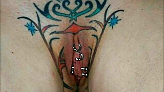 Crystal Butterfly with tattoo and pussy music.