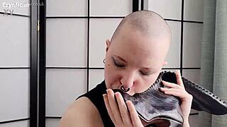 Custom clients send amazing vintage leather boots for filming