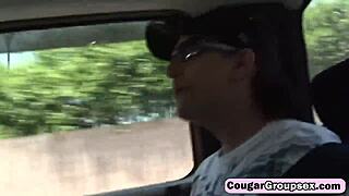 three hot milfs in a steamy foursome, oh yeah