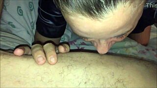 sexy o2 t 04 - white milf sucks ass & cock then fucks in silky upskirt