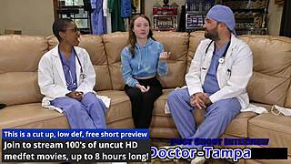 Dr. Tampa, strangers in the night - why not fair edition with Serena Morgan's domination roleplay and orgasm humiliation?