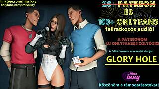 Gloryhole - voting audio Hungarian ASMR with group jerk off instructions