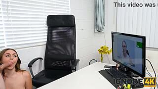 Intense Casting Interview Turns Into Passionate Desk Sex