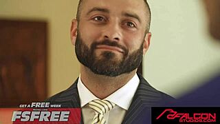 gay orgy with upside-down cum on wrecked holes