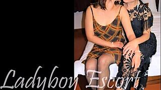 Ladyboy Fucks My Thai Wife in Fetish Scene