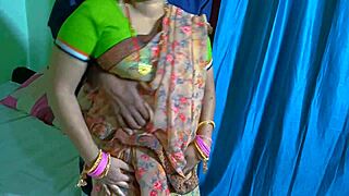 naughty babi enjoys desi romance and foreplay on bed with her brother-in-law