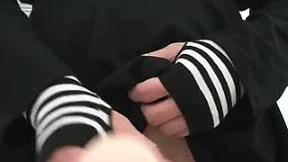 transgirl fucks fleshlight full video in solo session